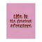 Stupell Industries Greatest Adventure on Pink Canvas Wall Art Design by Louise Carey